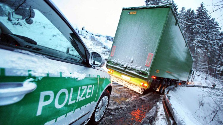 Lkw-Kontrolle, Polizei, NRW