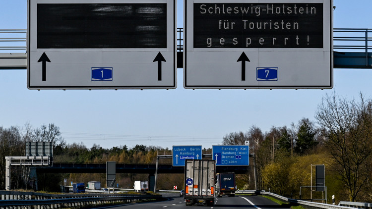 Lkw, Autobahn, A7, Schleswig-Holstein