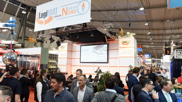 LogiMAT 2026 volle Messehalle