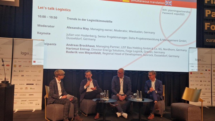 Logix-Panel auf der Expo Real 2025 in München