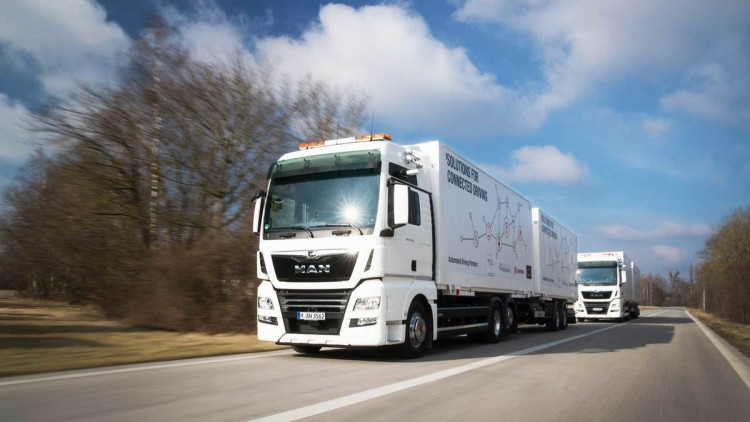 MAN, DB Schenker, Platooning