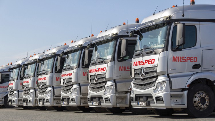 Milsped Lkw