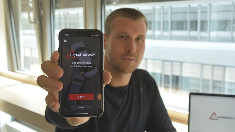 myschaden24.com App Benjamin Piesche