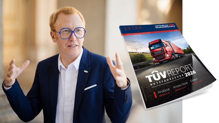 Porträt von TÜV-Verbandschef  Dr. Joachim Bühler 
