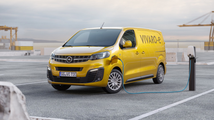 Opel bringt elektrifizierten Vivaro