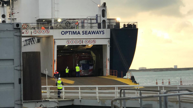 Optima Seaways, Fähre, Dunkerque 