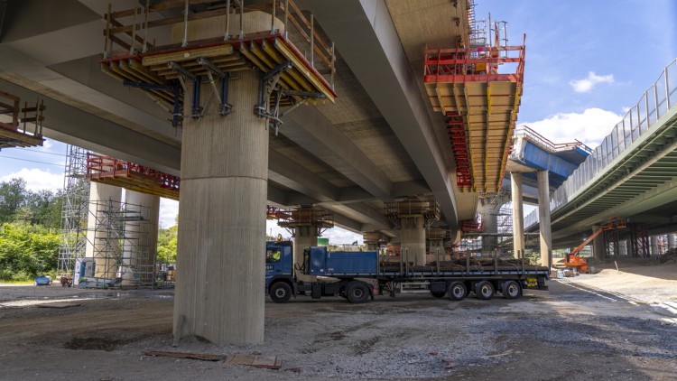 Neubau der Leverkusener Rheinbrücke