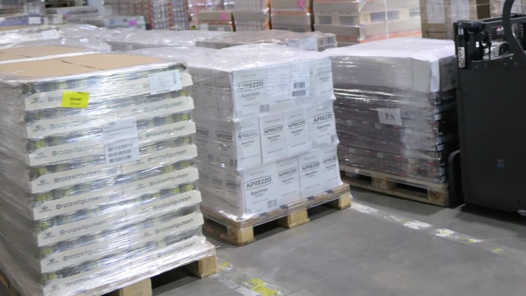 Paletten Palettenumwicklung Folie