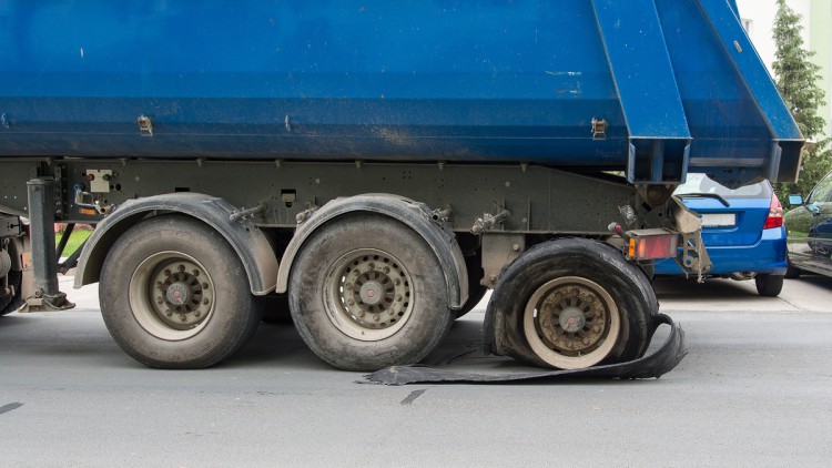 Panne Lkw Reifen