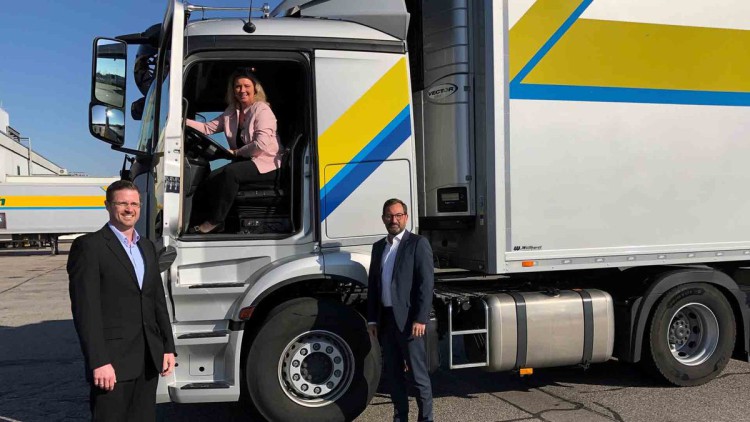 Michael Trifellner, Kerstin Schreyer, Christian Hörner, Edeka Südbayern, Logistikzentrum