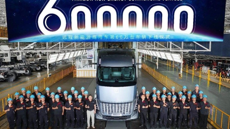 Der Farizon Homtruck markiert das 600.000. produzierte Nutzfahrzeug der Marke