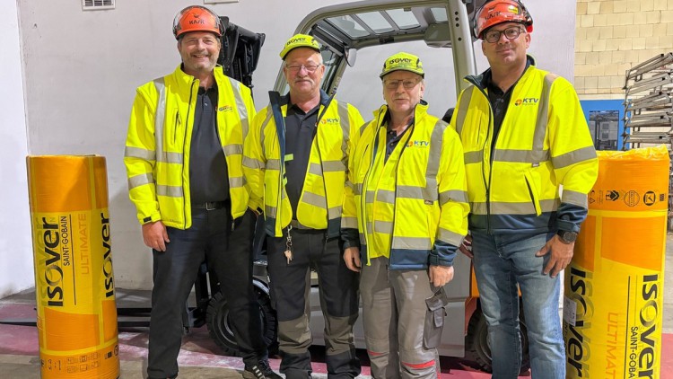 Greiwing-Tochter KTV übernimmt Werklogistik für Isover 