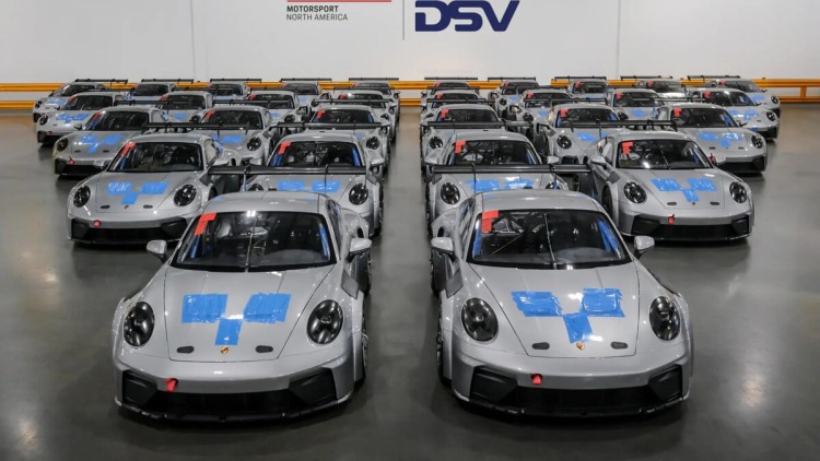 Porsche Motorsport setzt auf DSV-Logistik