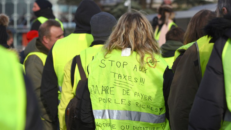 Gelbwesten-Proteste in Frankreich