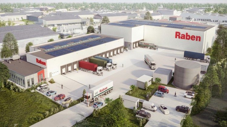 Raben Group Neubrandenburg Lager