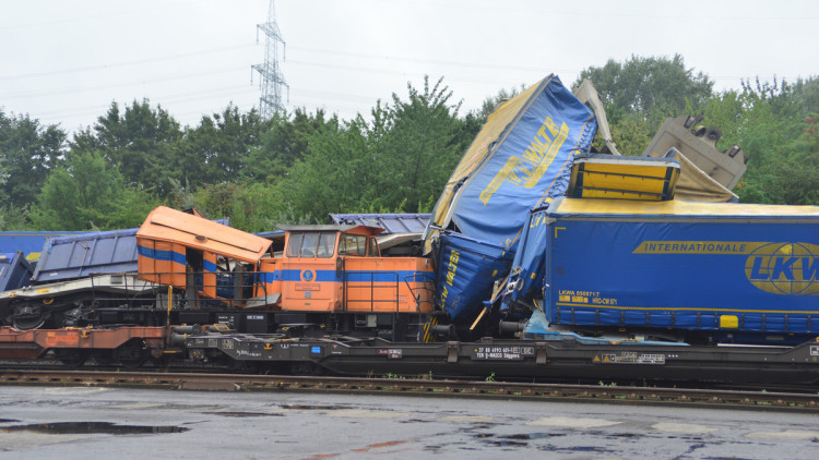 Rangierunfall Herne Containerterminal WHE