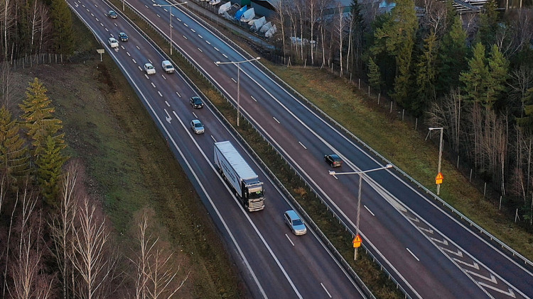 Scania autonomer Lkw