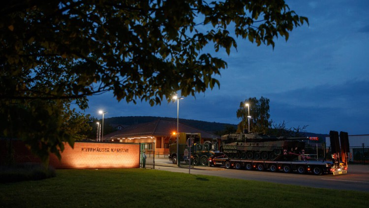 Schwertransport Bundeswehr
