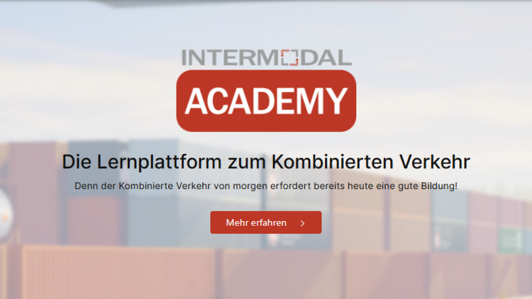 Die Lernplattform "Intermodal Academy" vermittelt spielerisch Wissen um den Kombinierten Verkehr