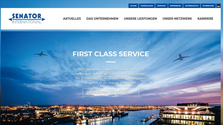 Homepage Senator International