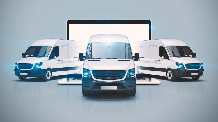 Transporter Digitalisierung Laptop