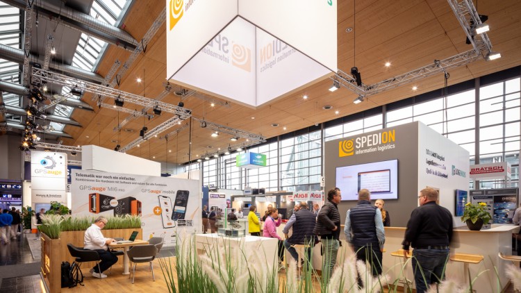 Spedion Messestand