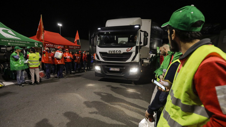 Generalstreik legt Belgien lahm