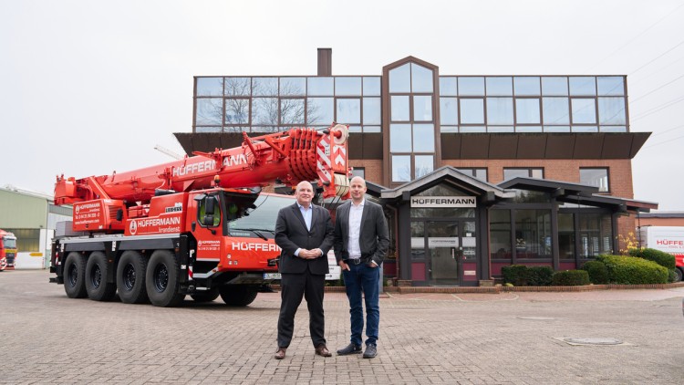 Insolvenzverwalter Tim Beyer, links, und Christian Hülsewig, geschäftsführender Gesellschafter der Hagedorn Gruppe