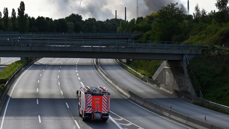 Feuerwehr Autobahn