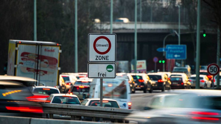 Umweltzone, Stadtverkehr, Frankfurt am Main