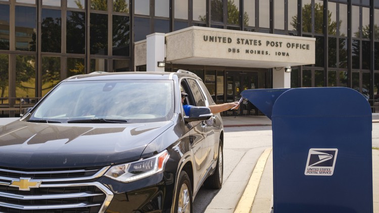 US-Post, Briefwahl