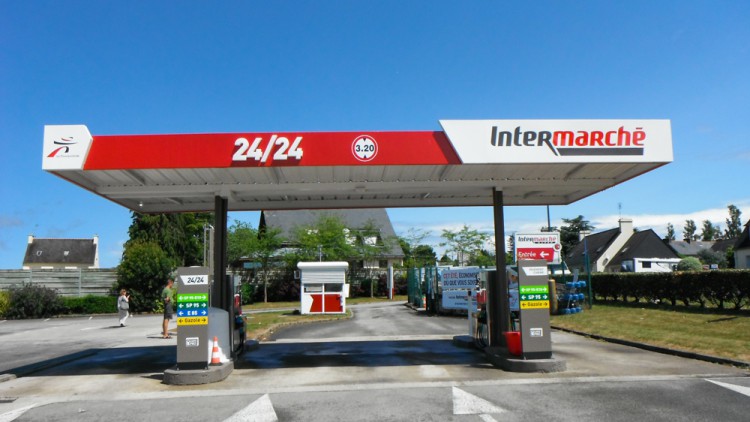 Tanken: UTA erweitert Netz in Frankreich Intermarche-Tankstelle Frankreich UTA