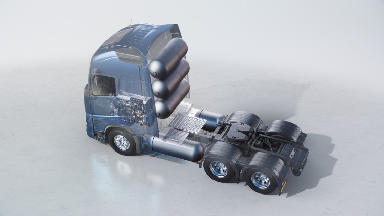 Volvo Trucks Wasserstoff-Lkw