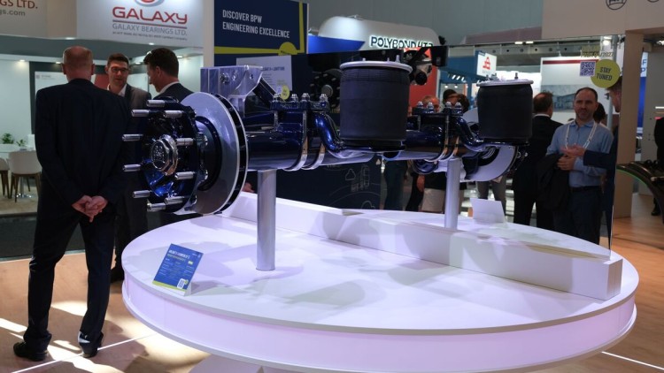 BPW verringert Gewicht der Trailer-Achse mithilfe eines neuen Wheelends