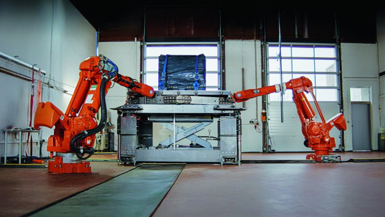 Fachgruppe Ladungssicherung: Roboter für alle (LaSi-)Fälle Der "Shaker" für LaSI-Profis