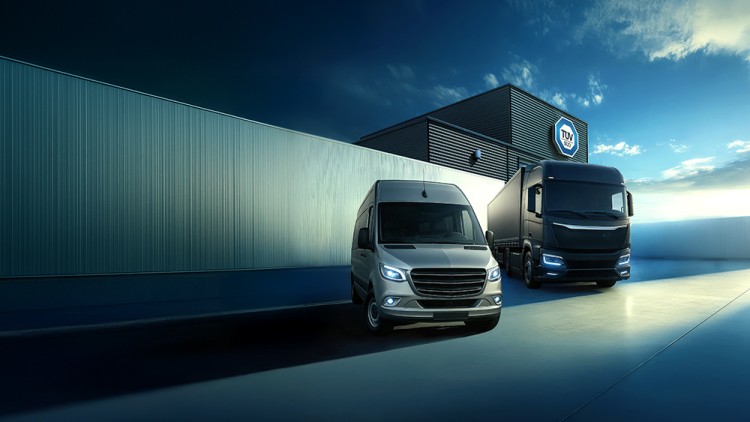 TÜV SÜD Transporter und Lkw