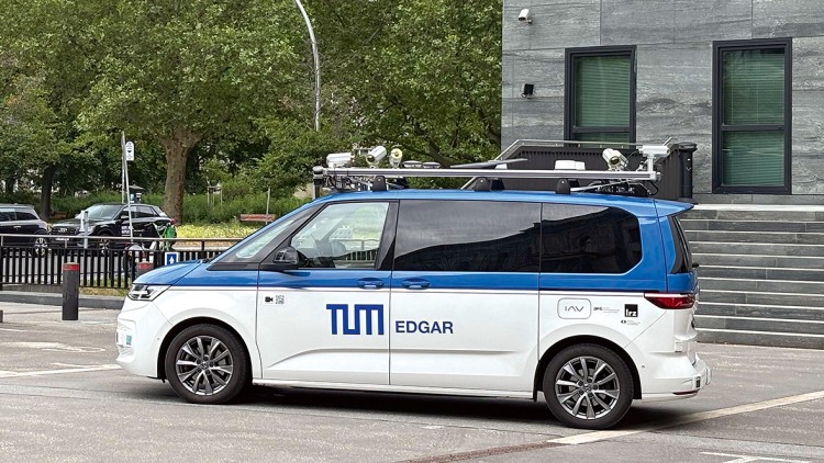 EDGAR ist ein Pilotprojekt der TU München zur autonomen Mobilität