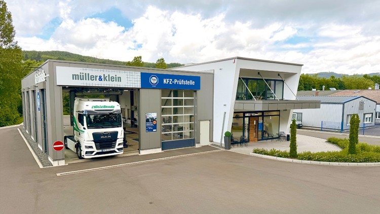 Außenansicht Werkstatt Müller & Klein
