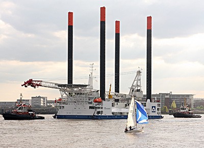 Hubinsel, Thor, Hamburg, Segelschiff