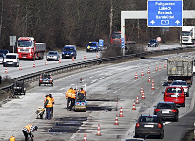 Autobahn A1, Reparatur