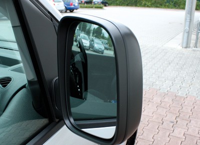 VW Caddy, Seitenspiegel 