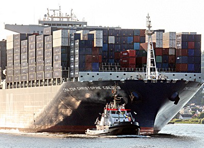 Christophe Colomb, Hamburg, Containerschiff