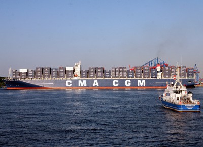 Christophe Colomb, Containerschiff, Schiff, Hamburg