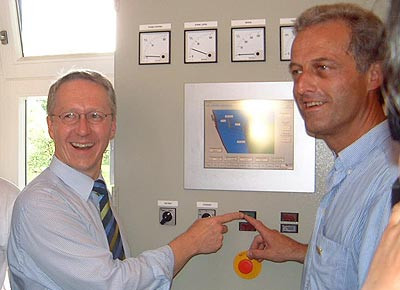 Einweihung Wasserwerk Talmühle