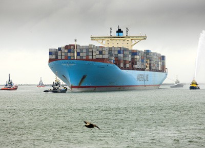 Evelyn Maersk, Containerschiff 