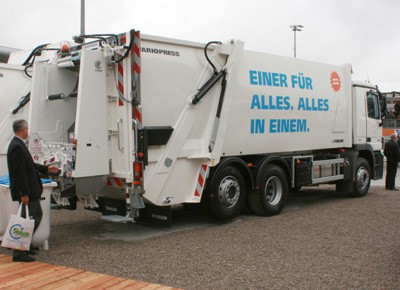 Fauns neuer Vario-Press, IFAT 2010