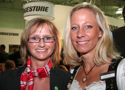 Margit Fliegl, Fiegl, Margit Fliegl, Verlag Heinrich Vogel, IAA Nutzfahrzeuge, Standparty