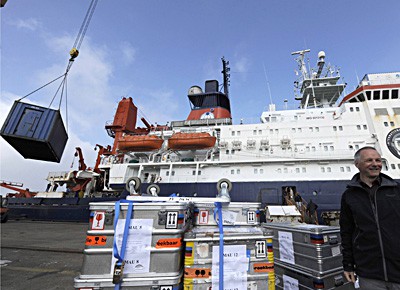 Forschungsschiff Polarstern, Bremerhaven 