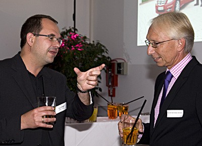 Host Wallek, Wallek Spezialtransporte, Prof. Karl-Viktor Schaller, Heinrich Vogel, Verlagsfeier