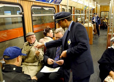 Kontrolle, Fahrschein, U-Bahn, München 